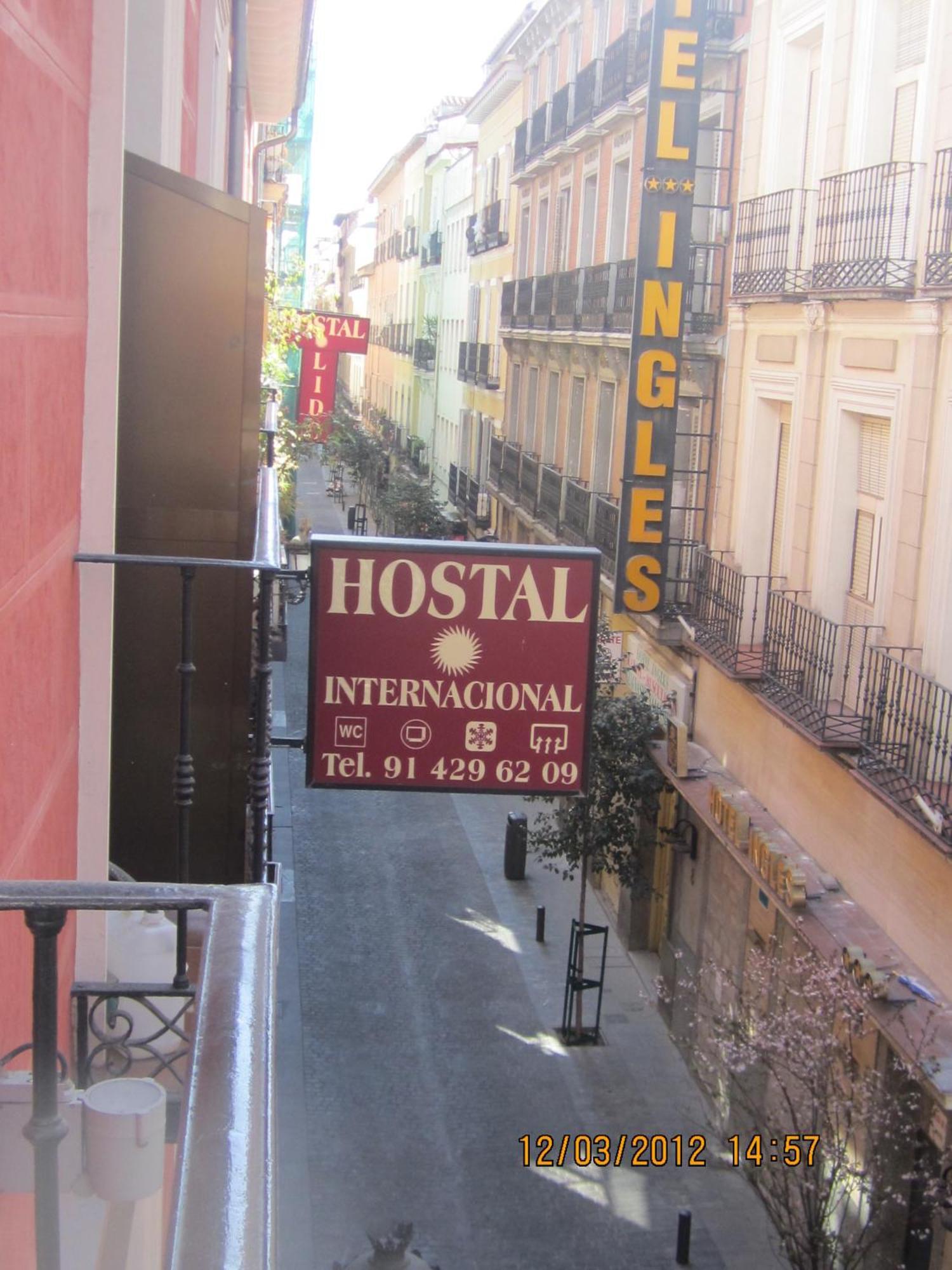 Hostal Internacional Hotel Madrid Exterior photo